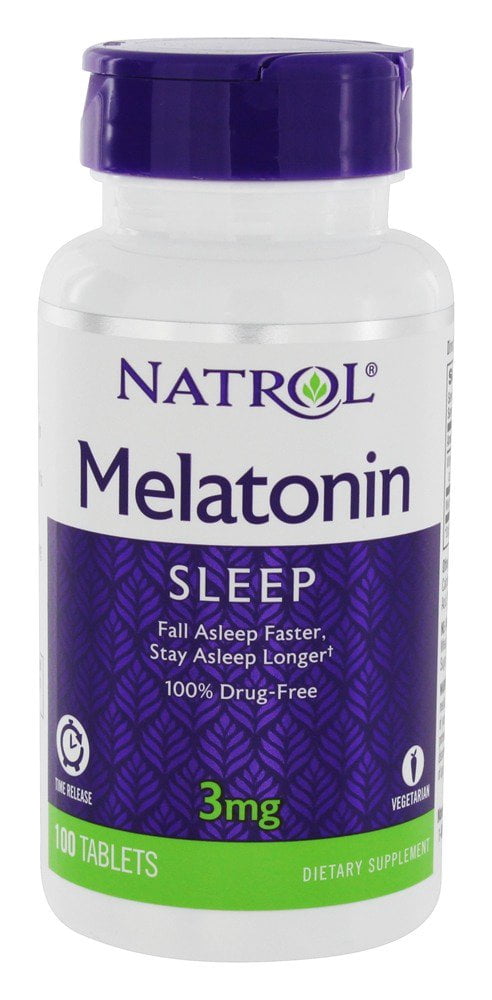 Natrol - Melatonin Sleep 3 mg. - 100 Tablets
