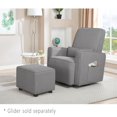 thumbnail image 4 of Evolur Holland Ottoman tapissé | Modern Design, 4 of 6