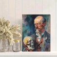 thumbnail image 2 of Qisvanset Impression sur Toile de Portrait Humain Simple 12x16 Pouces Art de Hall d'Hôtel, 2 of 8