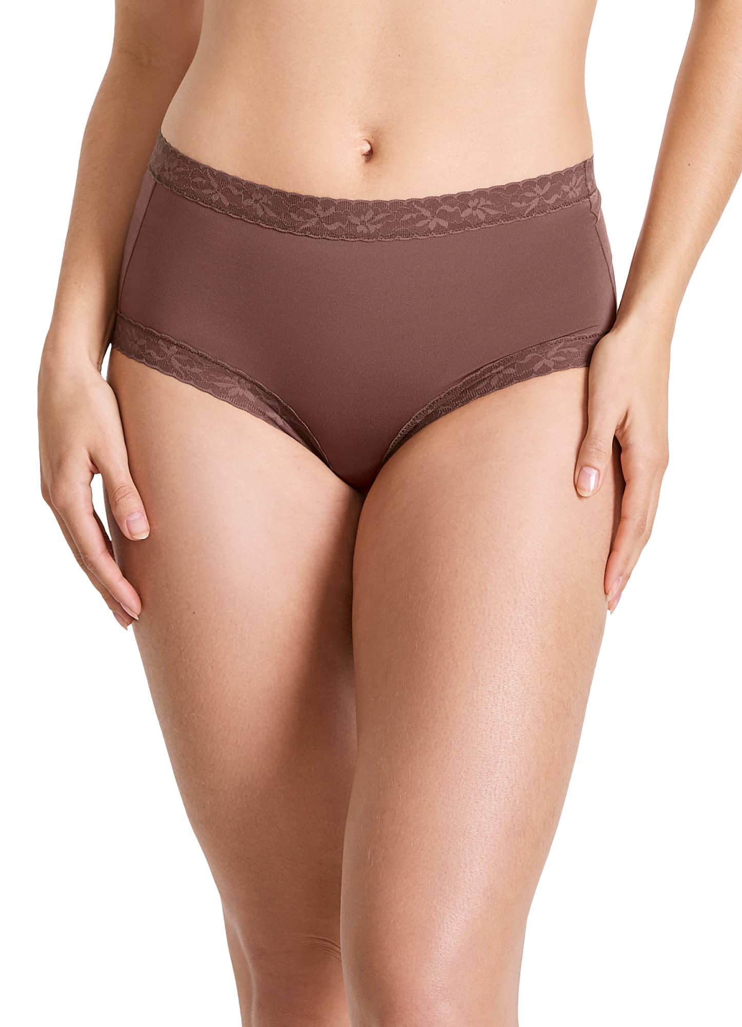 Jockey  Soft Stretch Lace Microfiber Brief