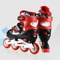 thumbnail image 3 of Patins à Roulettes 2 en 1 4 Tailles Réglables Patins à Roulettes 2 en 1 pour Enfants et Adultes Patins à Roues Lumineuses pour l'Extérieur, 3 of 9