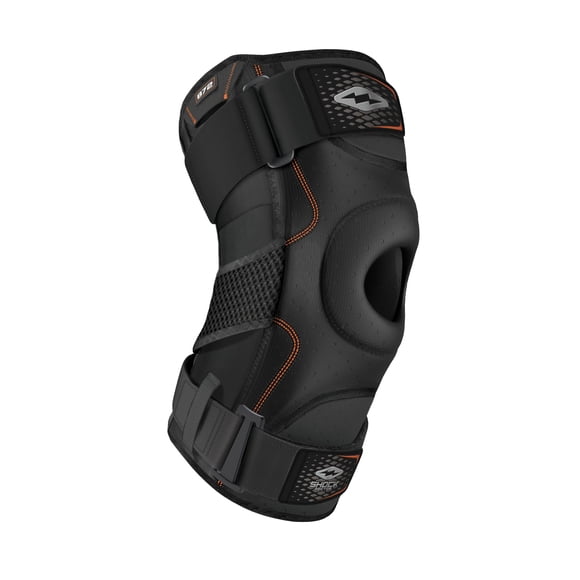 Shock Doctor Knee Support with Dual Hinges, Black, Medium