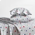 thumbnail image 2 of Bare Home 100% Double Brushed Cotton Flannel Sheet Set, 2 of 5