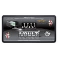 thumbnail image 1 of Vault Black / Clear ABS Plastic License Plate Frame, 1 of 1