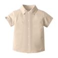 thumbnail image 3 of Chemises à Boutons pour Garçons Chemise Habillée pour Garçons Chemise à Boutons Chemise Formelle pour Garçons Chemises d'Uniforme pour Garçons French Toast 7-8 Ans, 3 of 5