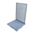 thumbnail image 2 of Milaget Model Fence Protective Net Collectors Model Enthusiasts Art Scene Base Parts Silver Gray, 2 of 9