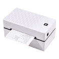 thumbnail image 1 of JP-CC430 High-Speed Direct Thermal Label Printer with 203 DPI Resolution, 180mm/s Printing Speed, Supports 26-118mm Media Width, USB Connectivity, U-Disk Included, 100-240V US Plug, White, Compatible, 1 of 7