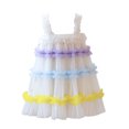 thumbnail image 1 of FhsagQ Robe pour Filles Robe Robe Robe Robe Super Féerique Robe Robe Robes de Pâques pour Filles 10-12 Robes Simples pour Filles 5T Robes Indiennes 2-3ans, 1 of 3