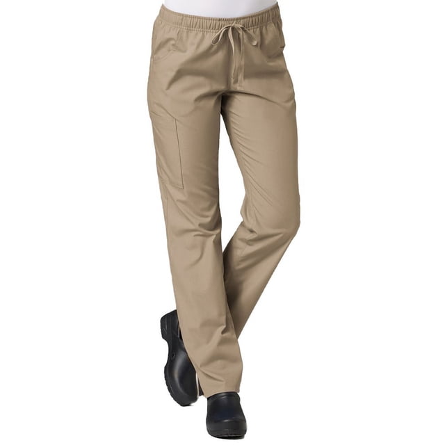 Red Panda Women's Elastic Waistband Cargo Scrub Pant, MA-9726