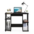 thumbnail image 3 of Bowery Hill Engineered Wood Compact Computer Study Desk in Espresso, 3 of 6