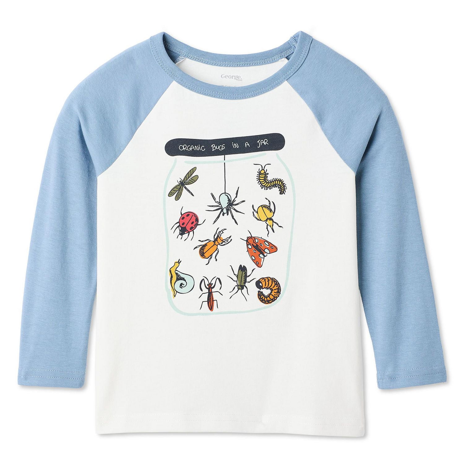 George Toddler Boys' Long-Sleeve Raglan T-Shirt