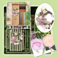 thumbnail image 4 of WIFKLSIIPG Floral Spring Bunny Easter Wreath Happy Easter Wreath Spring Wreath Easter Decorations Door Decor front Door Wreath, 4 of 7