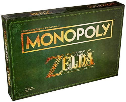 Monopoly Legend of Zelda Collectors Edition Board Game Ages 8 & Up