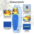 thumbnail image 3 of FunWater Stand Up Paddle Board Ultra-Light Inflatable Paddleboard with SUP Accessories for Adults & Youth of All Skill Levels,Blue, 3 of 6