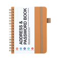 thumbnail image 1 of Password Address Book Coil Book Password Address Book Coil Book, 1 of 9