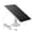 White, variant on Outdoor Solar Charging 4W Monocrystalline 5V for Security Doorbells USB C Ports Adjustable Bracket IP65 Garden Light Power Supply, 17.5x12 cm, Black