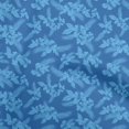thumbnail image 1 of oneOone Georgette Viscose Medium Blue Fabric Tropical Sewing Craft Projects Fabric Prints By Yard 42 Inch Wide, 1 of 5