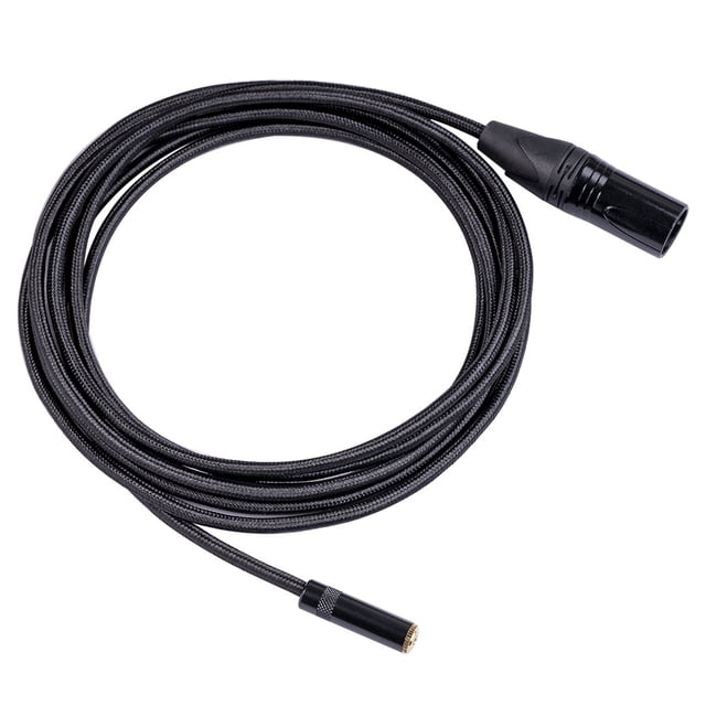 Dual Shielded Audio Cable Wear-resistant Plug Adapter Video Camera for Smartphone Switch Home Supplies for Smartphone Microphone Music Player 3m