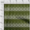 thumbnail image 2 of oneOone Georgette Viscose Dark Green Fabric Block Sewing Material Print Fabric By The Yard 42 Inch Wide, 2 of 5