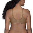 thumbnail image 3 of Vanity Fair Womens Beauty Back Full Figure Wirefree Bra, 38D, Totally Tan, 3 of 6