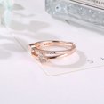 thumbnail image 3 of TopLLC Rings Exquisite Out Commemorate Ring Women Engagement Wedding Jewelry Gift ring ring, 3 of 8