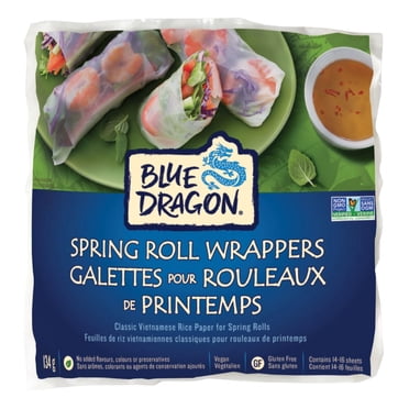 Blue Dragon Galettes Pour Rouleauz De Printemps, 134gr