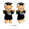 thumbnail image 3 of Congrats Graduation party decor bear doctor balloon Congrats Grad Party Grad Bear Doctor Balloon decor Graduation Doctor Balloon, 3 of 4