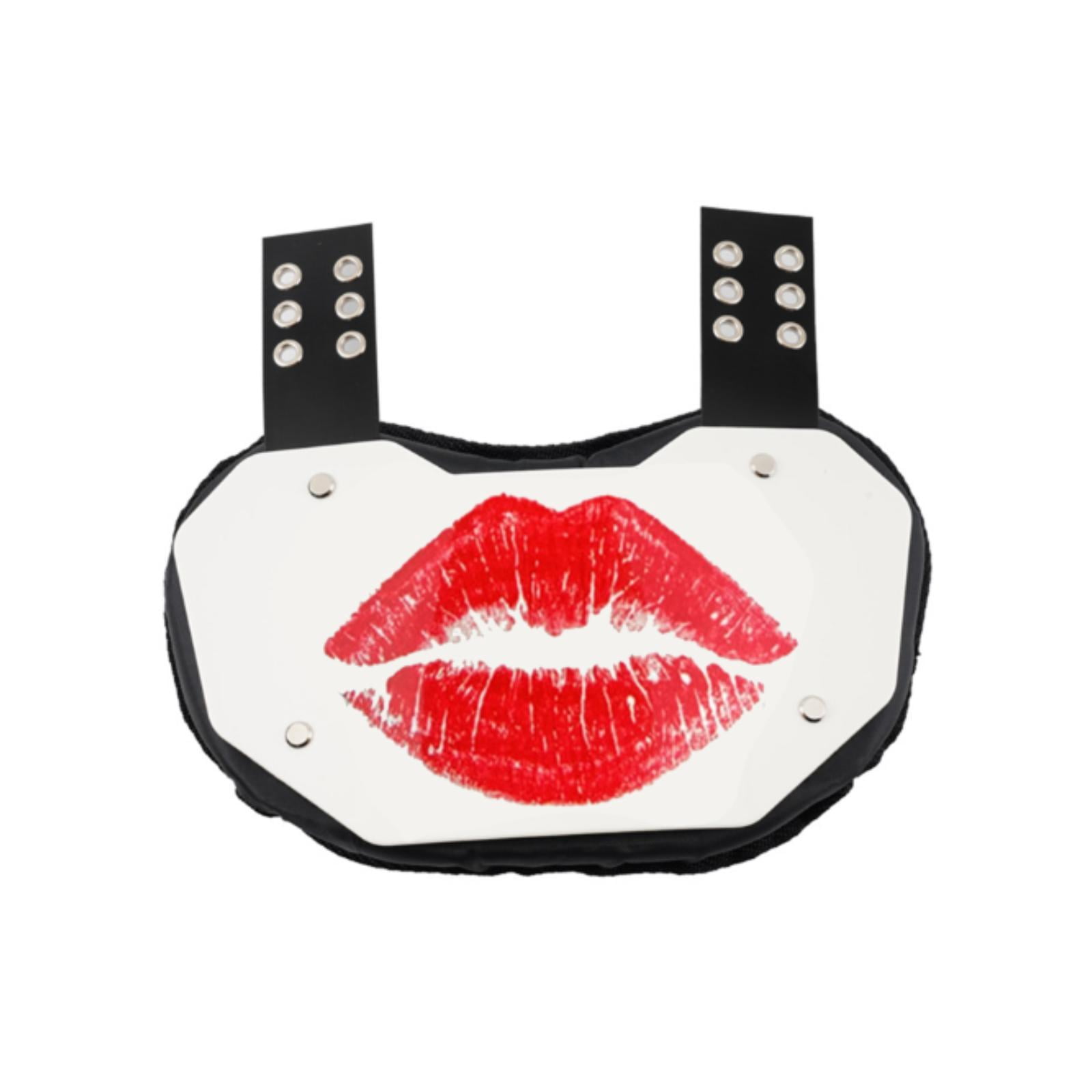 Lipstore American Football Back Plate Foam Padding for Football Players Stylish Contoured 30cmx26cm