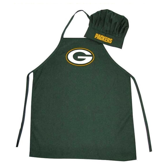 NFL Green Bay Packers Sports Team Logo Sports Team Logo Apron and Chef Hat