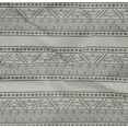 thumbnail image 4 of oneOone Organic Cotton Poplin Twill Fabric Leaves & Chevron Block Print Sewing Fabric BTY 42 Inch Wide, 4 of 4