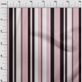thumbnail image 2 of oneOone Rayon Pastel Pink Fabric Stripes Dress Material Fabric Print Fabric By The Yard 56 Inch Wide-R8C, 2 of 4