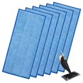 thumbnail image 1 of SMihono Organisateurs de Salle de Bain et de Garde-Robe 6 Pcs Lingettes Réutilisables pour WetJet Bois Bleu Lingettes de Recharge pour Étagère à Chaussures et Rangement, 1 of 5