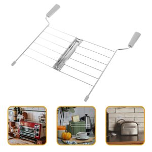 BESTYASH Toaster Accessory Toast Machine Supplies Stainless Steel Multi-functional 1Pack