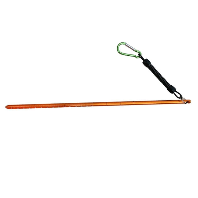 Plongeur Universel Portable 13,4 Pouces en Aluminium avec Chatouilleur de Homard Orange