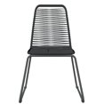 thumbnail image 5 of vidaXL 3 Piece Garden Dining Set Black, 5 of 5