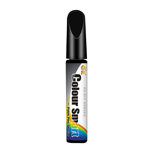 Meitianfacai Stylo à Égratignures pour Voiture, Stylo de Peinture Multicolore avec Capacité de 12 ml, Idéal pour Réparer les Égratignures et Retouches de Peinture Automobile. Doté d'Une Pointe en Fibre pour une application Précise et Polyvalent pour une Utilisation sur des surfaces comme le Bois, le Verre, le Plastique et le Papier. Le Stylo a un Capuchon Noir et une Étiquette Colorée avec des Détails de Marque, Convient aux Peintures de Retouche auto et aux Projets de Personnalisation.