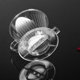 thumbnail image 3 of Filtre à Café, Porte-Filtre à Café Transparent, pour la Préparation du Café avec Outil à Café à Poignée, 3 of 8