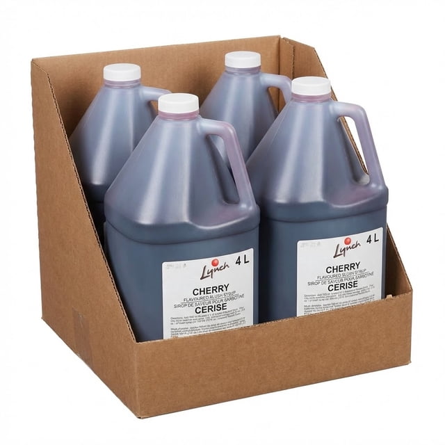 Lynch Cherry Slushy Syrup 5:1 Concentrate 4 Liter