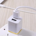 thumbnail image 3 of DZCPSCZG Double Port USB Wall Plug Brick Charging Box Adapter Double USB Charger Block USB Wall Charger With Charging Cell Phone Wall Chargers For Travel, 3 of 4