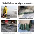 thumbnail image 3 of Sacs de Sable Sans Sable pour Barrière à l'Eau pour Inondation, Lot de 2, Réutilisables et Durables, Faciles à Utiliser, Grand Application, 3 of 8