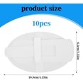 thumbnail image 2 of 10 Pcs Catheter Stabilization Device Urinary Catheter Leg Bag Holder Catheter Legband Holder Sticker Catheter Tube Holder Adhensive Catheter Leg Strap Hook and Loop Catheter Supplies, 2 of 5