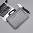 thumbnail image 1 of Yrmaups Laptop Bag, 15.6 Inch Shoulder Tote for Notebook, Polyester Padded Computer Case, Water Resistant Business Travel Briefcase, Fits 14.1 Inch, 1 of 7