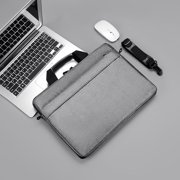 Kadlawus Laptop Tote Bag for Business, Polyester Fabric Shoulder Bag, Zipper Closure Casual Computer Bag, for 14. and 15.6 Inch Laptops and Tablets