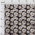 thumbnail image 2 of oneOone Rayon Black Fabric Floral Sewing Craft Projects Fabric Prints By Yard 56 Inch Wide, 2 of 5