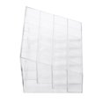 thumbnail image 1 of Dekaim Lipstick Stand, Transparent 24 Grids Lipstick Holder Organizer Display Stand Nail Polish Makeup Storage Box, 1 of 7