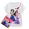 thumbnail image 4 of HAWEE Mignonne Robe Encanto Mirabel pour Filles Costume Isabela Cosplay avec 3 Pcs, 4 of 7