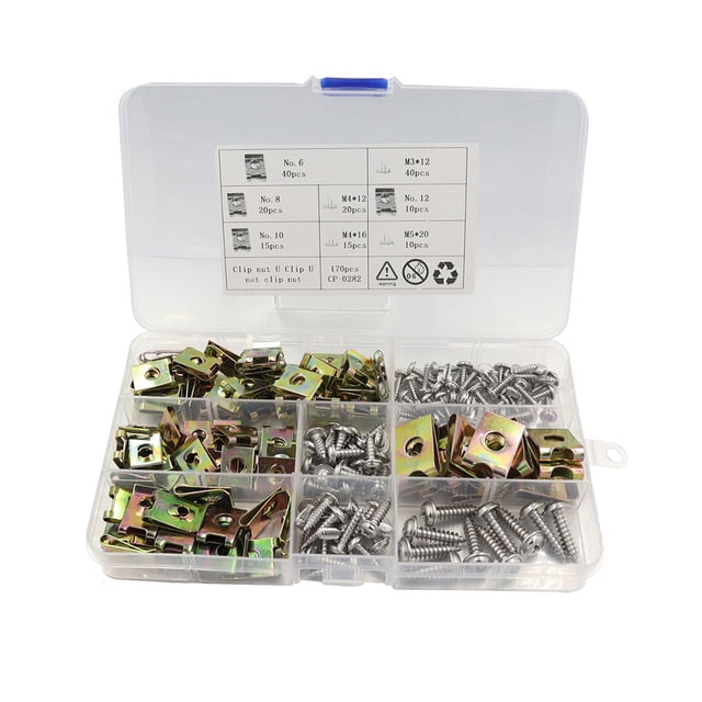 Redempat Metal High-Strength Nut Clamps Sturdy And Durable For Practical Brand New Practical Nut Clamps 1Set