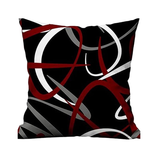 ZheElen Polyester Wrinkle-resistant Pillowcase For Sofa Durable And Easy-care Decorative Cushion Cover Soft W0081-37