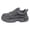 Grey, variant on XIMIN Men Walking Shoes Mesh Lightweight Breathable Sneakers Indestructible Waterproof Shoes Lace Up Non Slip Puncture Proof Ergonomic Design Running Shoes (8.5, Black)