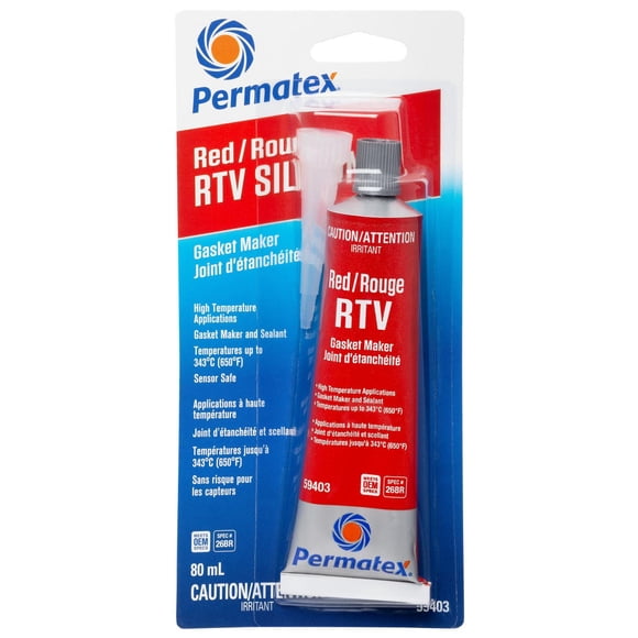 Joint d'étanchéité haute température 26BR rouge de Permatex
